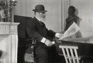 Jean-Francois Raffaelli, francuski artysta, 1891 autorstwa Unbekannt