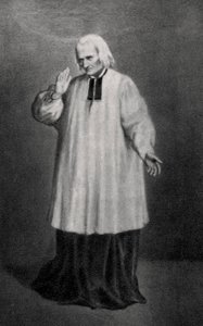 Jean-Marie Vianney, Cure dArs, francuski ksiądz, 1858 autorstwa Unbekannt