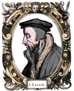 Jean Calvin, teolog francuski, 1581 autorstwa Unbekannt