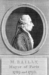 Jean Sylvain Bailly 1736-1793, francuski astronom, pisarz i polityk autorstwa Unbekannt