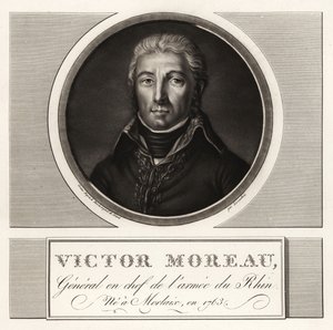 Jean Victor Marie Moreau, generał naczelny Armii Renu autorstwa Unbekannt
