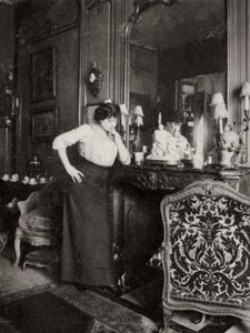 Jeanne Julia Bartet, francuska aktorka, 1901 autorstwa Unbekannt