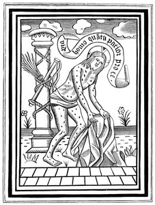 Jezus Chrystus po biczowaniu, ok. XV w., 1870 r autorstwa Unbekannt