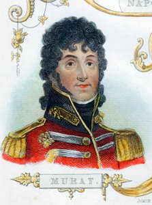 Joachim Murat, francuski żołnierz, c1830 autorstwa Unbekannt