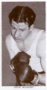 Jock McAvoy, brytyjski bokser, 1938 autorstwa Unbekannt