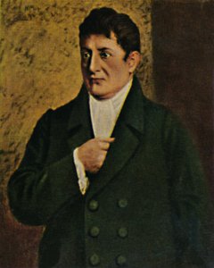 Johann Gottlieb Fichte 1762-1814. - Obraz prof. Plühra, 1934. autorstwa Unbekannt