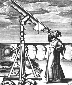 Jan Heweliusz, niemiecki astronom, 1647 autorstwa Unbekannt