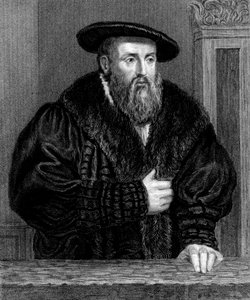 Johannes Kepler, niemiecki astronom, początek XVII wieku, ok. 1835 autorstwa Unbekannt