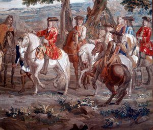 John Churchill, książę Marlborough 1650-1722 żołnierz angielski, w bitwie pod Blenheim, 1704 autorstwa Unbekannt