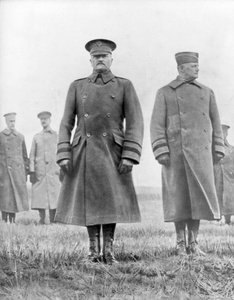 John Pershing i Hunter Liggett, generałowie z I wojny światowej, marzec 1918 r. autorstwa Unbekannt