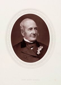 John Scott Russell, szkocki inżynier budownictwa i architekt marynarki, ok. 1870 autorstwa Unbekannt