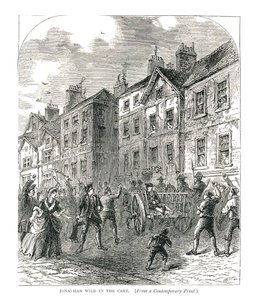 Jonathan Wild w wózku, 1878 autorstwa Unbekannt