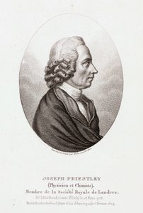 Joseph Priestley, angielsko-amerykański teolog i chemik, ok. 1780 autorstwa Unbekannt