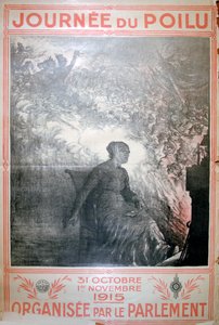 Hairy Day, 31 października-1 listopada 1915, francuski plakat I wojny światowej, 1915 autorstwa Unbekannt