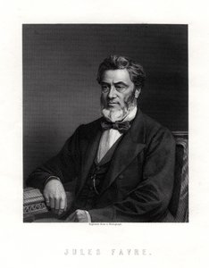 Jules Claude Gabriel Favre, francuski mąż stanu, XIX w. autorstwa Unbekannt