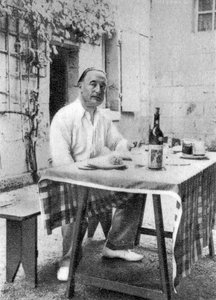 Jules Romains, francuski poeta i pisarz, 1935 autorstwa Unbekannt