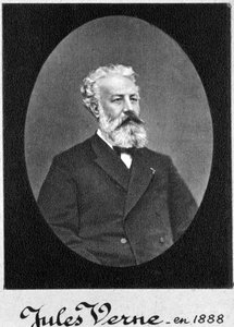 Jules Verne, francuski autor przygód i science fiction, 1888 autorstwa Unbekannt