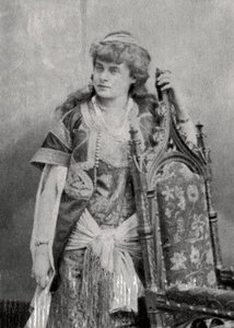 Julie Feyghine, francuska aktorka, 1881 autorstwa Unbekannt