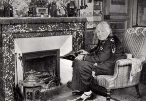 Juliette Adam, francuska pisarka i feministka, 1929 autorstwa Unbekannt