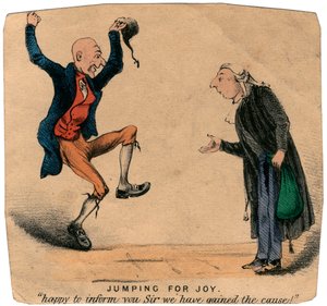 Jumping for Joy - z przyjemnością informujemy Pana, że osiągnęliśmy cel! autorstwa Unbekannt