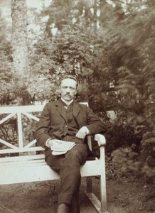 Jurgis Baltrusaitis, poeta litewski, początek XX wieku autorstwa Unbekannt