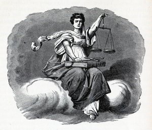 Sprawiedliwość, 1882 autorstwa Unbekannt
