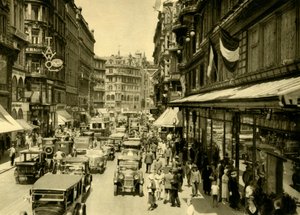 Karntner Strasse, Wiedeń, Austria, ok. 1935. autorstwa Unbekannt