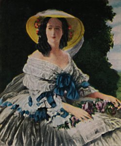 Cesarzowa Eugenia 1826-1920. - Obraz Winterhaltera, 1934. autorstwa Unbekannt