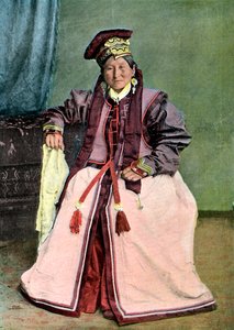 Księżniczka Kałmucka, ok. 1890 r. autorstwa Unbekannt