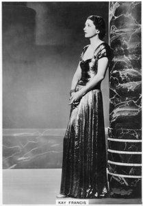 Kay Francis, amerykańska aktorka teatralna i filmowa, 1938 autorstwa Unbekannt