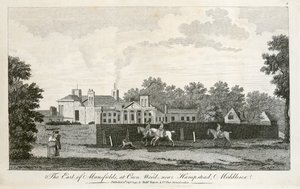 Kenwood House, Hampstead, Londyn, 1792 autorstwa Unbekannt