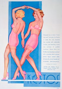 Reklama Kestos lygerie, 1935 autorstwa Unbekannt