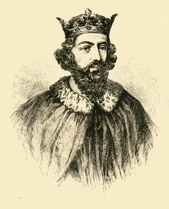 Król Alfred, 1890. autorstwa Unbekannt