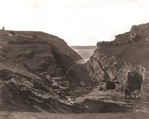 Zamek króla Artura, Tintagel, Kornwalia, 1894. autorstwa Unbekannt