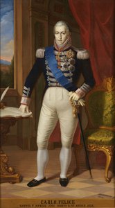 Król Karol Feliks Sardynii 1765-1831 autorstwa Unbekannt