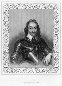 Król Karol I Anglii, Szkocji i Irlandii 1600-1649 autorstwa Unbekannt