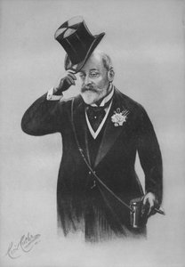 Król Edward VII, 1911 autorstwa Unbekannt