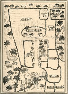Pałac Króla Edwarda Wyznawców w Borstal Brill, 1908 autorstwa Unbekannt