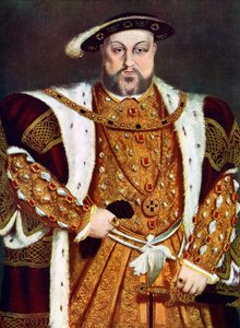 Król Henryk VIII, ok. 1538-1547, ok. 1900-1920 autorstwa Unbekannt