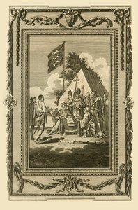 Król Jan podpisuje Magna Charta, 5 czerwca 1215, 1783. autorstwa Unbekannt