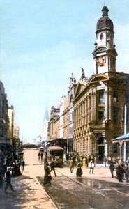 King Street, Sydney, Australia, ok. 1900 autorstwa Unbekannt