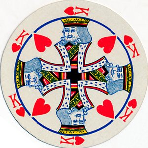 Król kier, ok. 1929 autorstwa Unbekannt