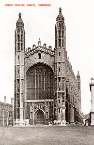 Kaplica Kings College, Cambridge, 1908 autorstwa Unbekannt