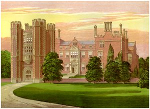 Kirtling Tower, Cambridgeshire, dom Baronowej Północnej, ok. 1880 r. autorstwa Unbekannt