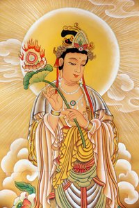 Klasztor Kong Meng San Phor Kark See. Bodhisattwa, 20160819, Singapur, Singapur autorstwa Unbekannt
