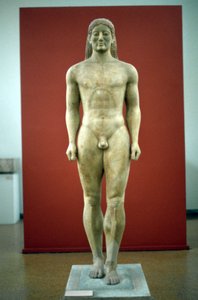 Kouros, ok. 650-500 p.n.e. autorstwa Unbekannt