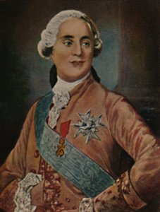 Król Ludwik XVI Francji 1754-1793. - Obraz Duplessisa, 1934. autorstwa Unbekannt