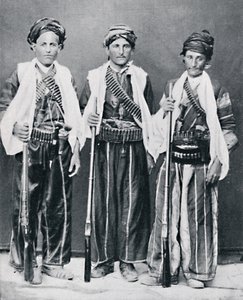 Kurdyjscy bandyci górscy, Armenia, 1902 autorstwa Unbekannt