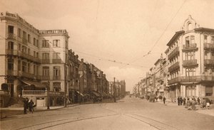 Avenue Lippens, ok. 1900. autorstwa Unbekannt