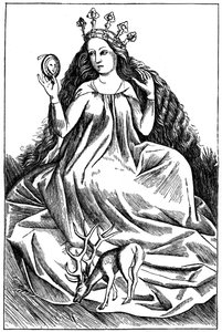 Dama, 1466, 1870 autorstwa Unbekannt